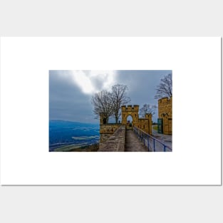 Burg Hohenzollern Castle, South Germany Posters and Art